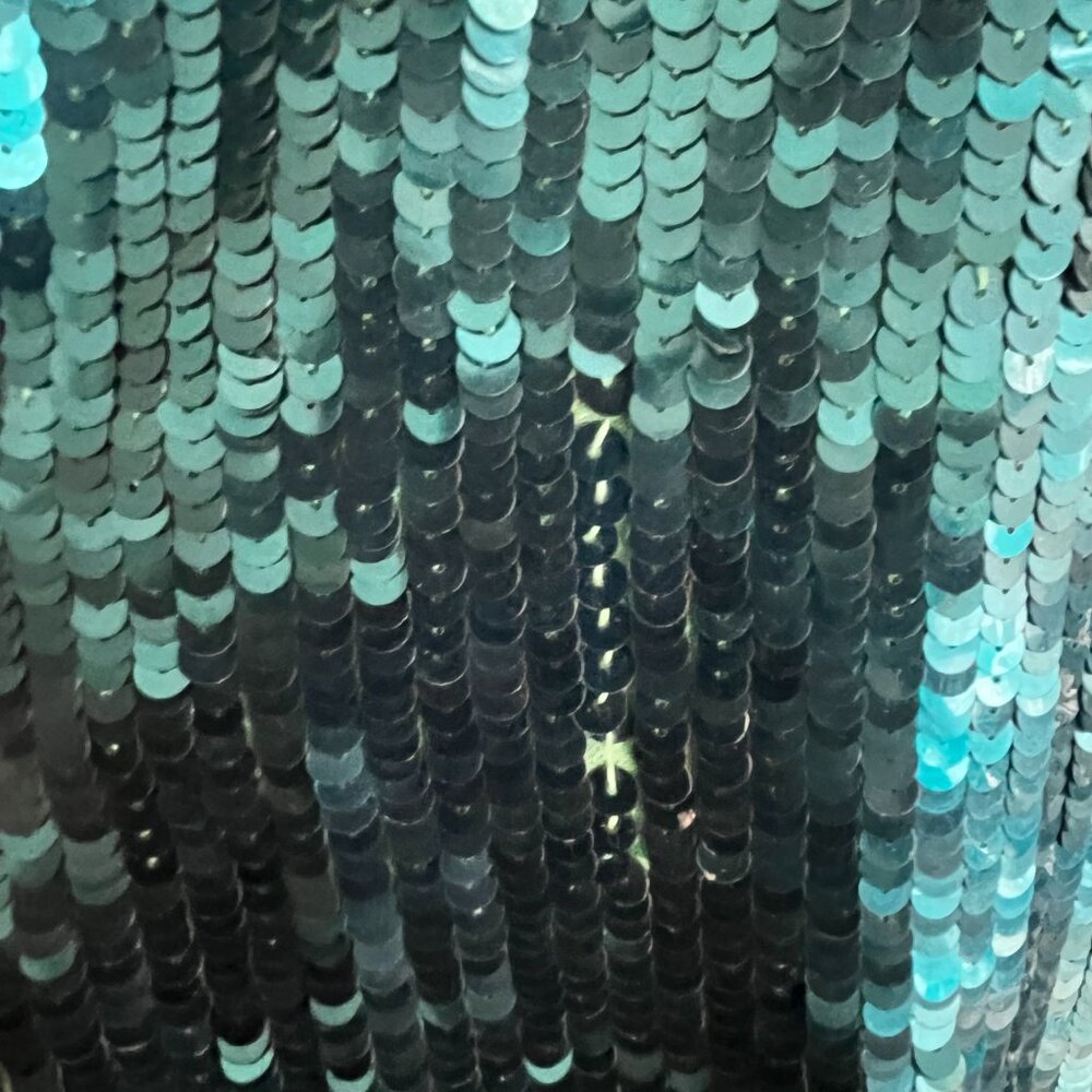 Nasty Gal Teal & Emerald Sequin Mini Dress - Picture 8 of 8
